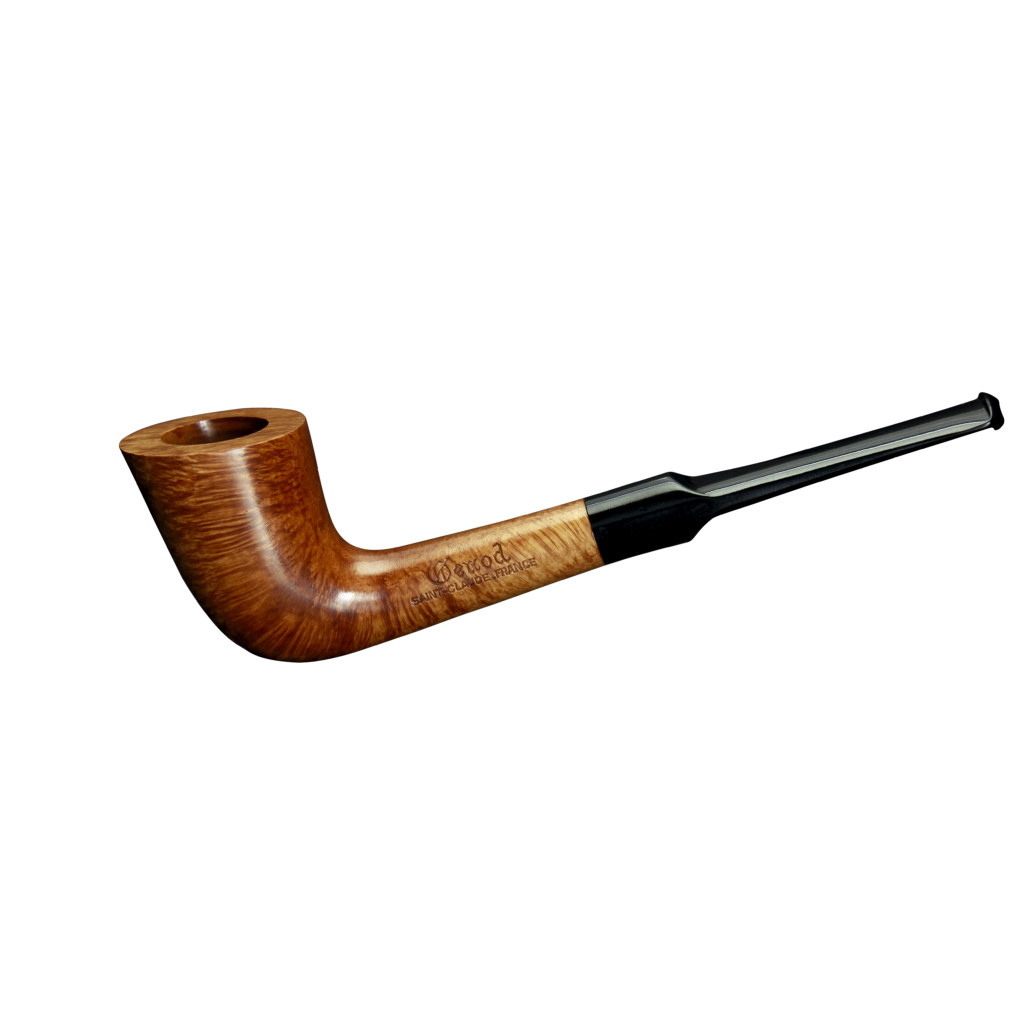 Pipe Opéra 1014 en bruyère, forme dublin à sommet siffleté