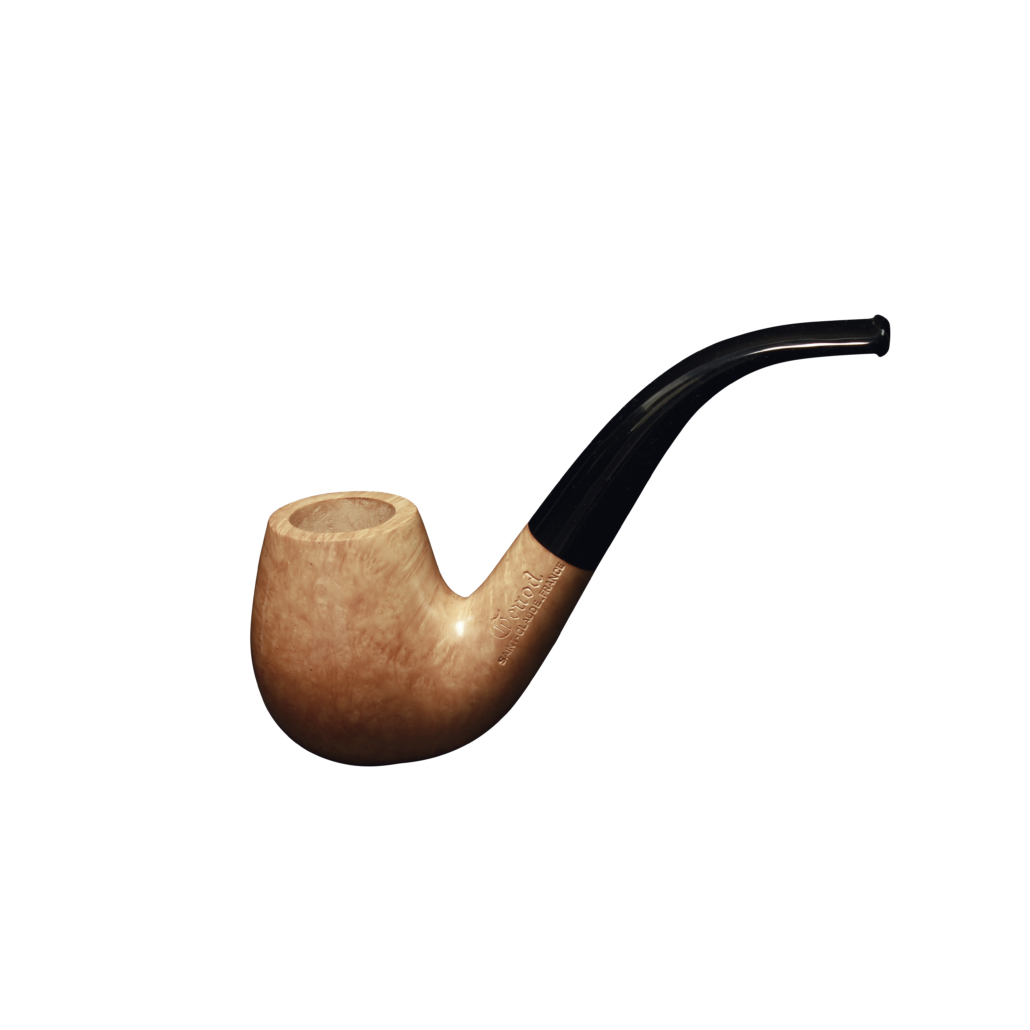 Pipe Opéra 608 en bruyère, forme courbe