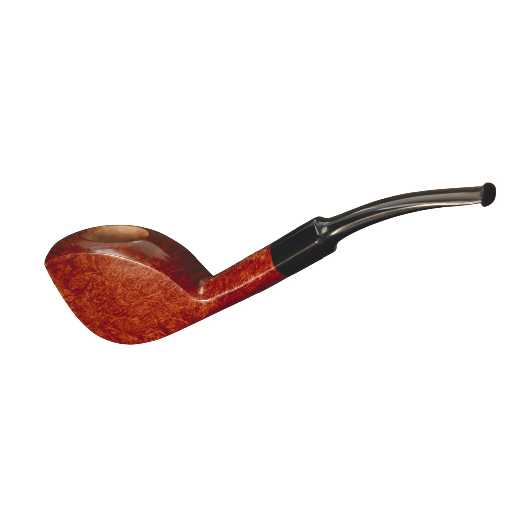 Pipe Plume 225 Bordeaux en bruyère, silhouette inspirée d’un club de golf