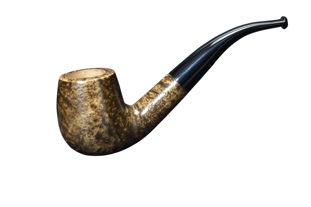 Pipe Chamois 606 en bruyère, forme billard courbe