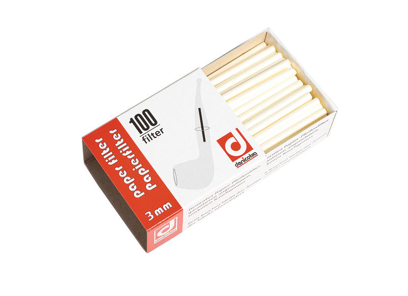 Boîte de 100 filtres buvard Denicotea de 3 mm