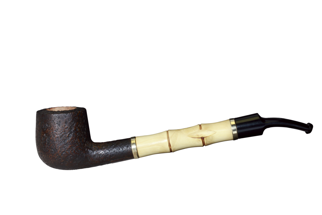 Pipe Douceur du Soir 146 façon Bambou en bruyère, avec allonge