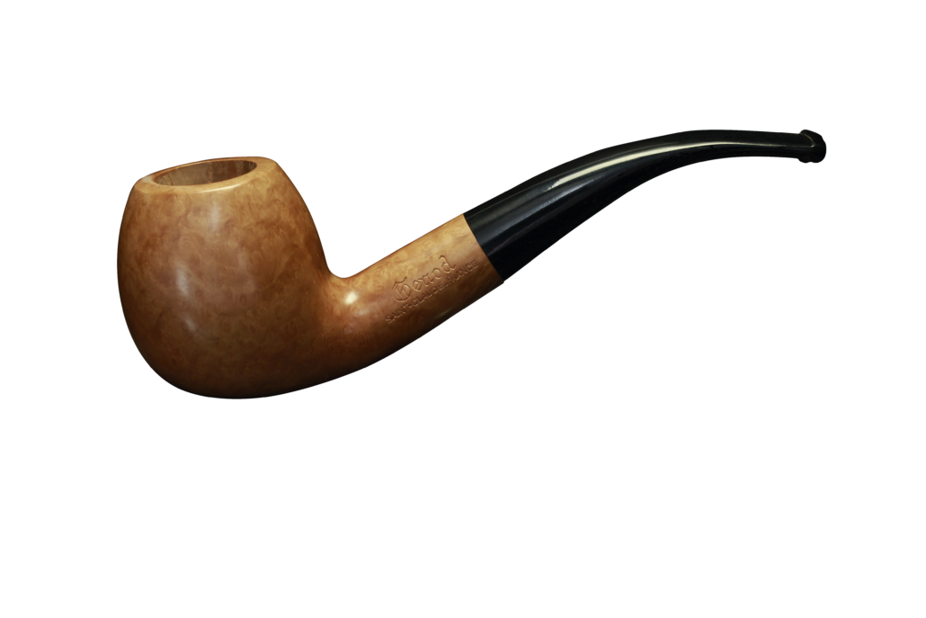 Pipe Opéra 4006 en bruyère, forme apple cintrée, gros fourneau