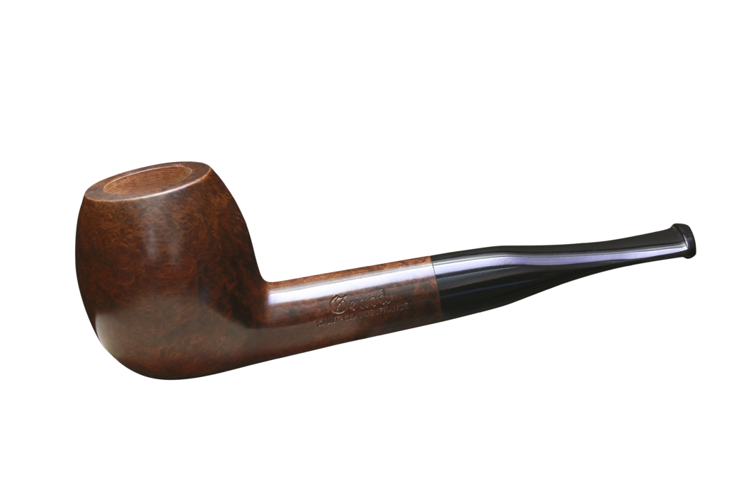 Pipe Chamois 54 en bruyère, forme egg droite, gros fourneau