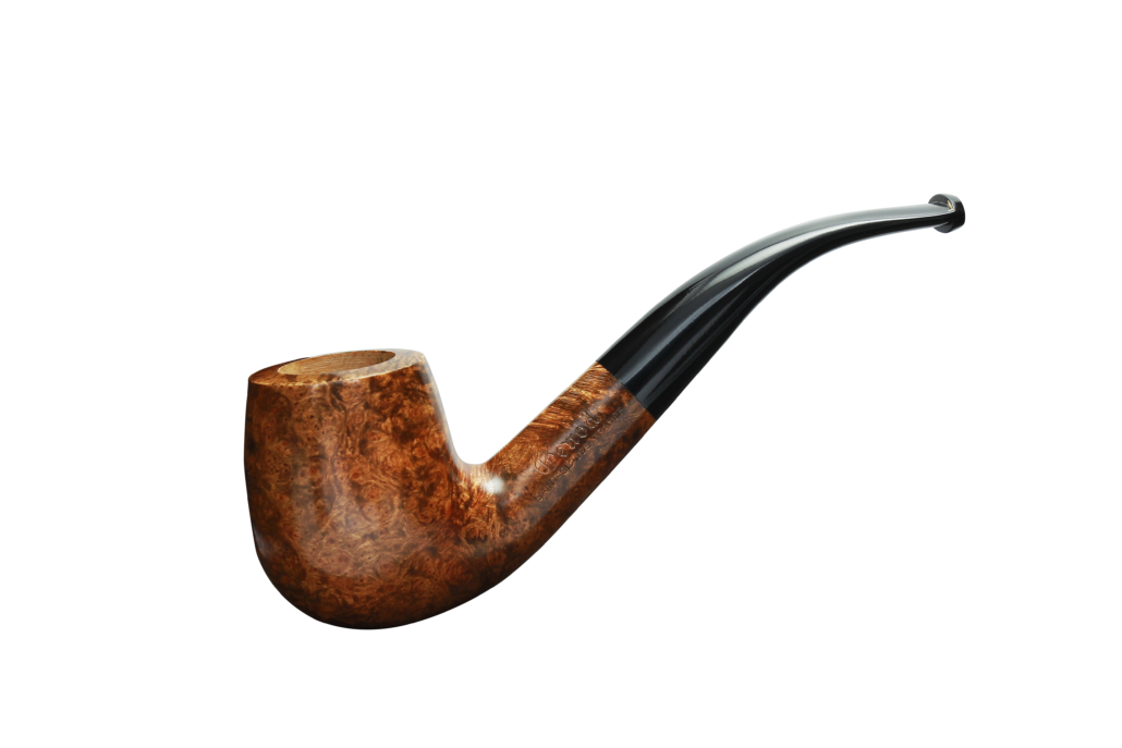 Pipe Fauve 606 en bruyère, forme billard courbe