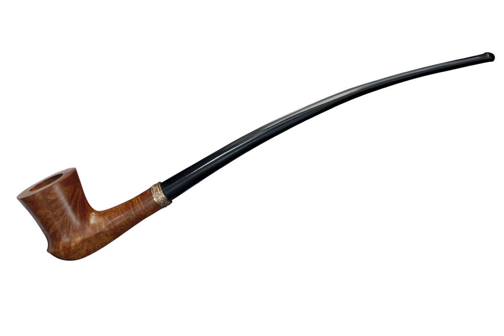 Pipe Liseuse 709 Naturelle en bruyère, forme dublin demi-courbe