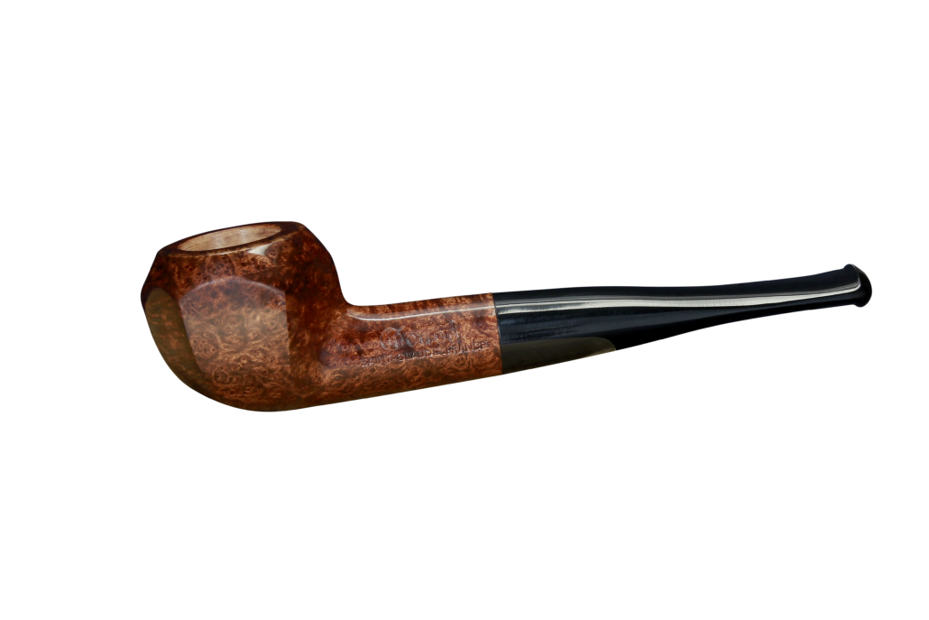 Pipe Plume 107 P en bruyère, fourneau à six facettes