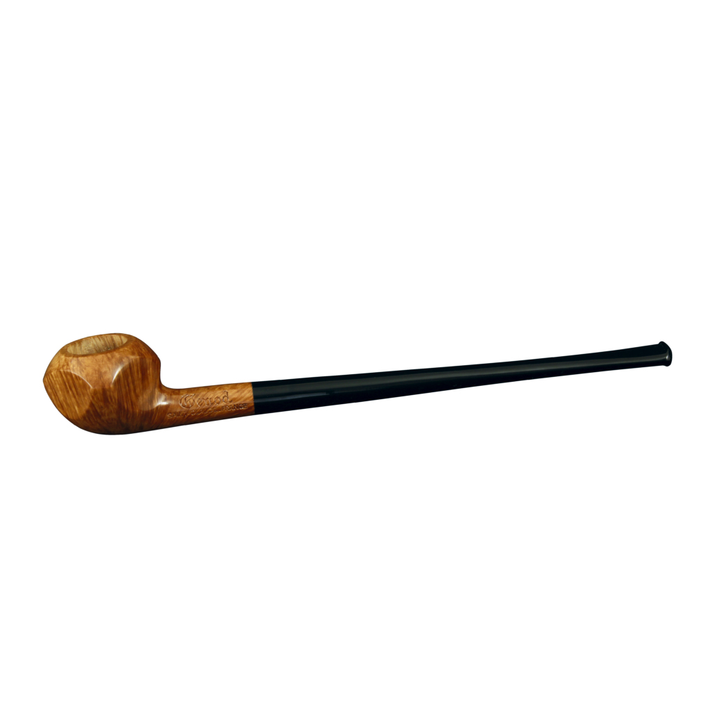 Pipe Mini Liseuse 23 Naturelle en bruyère, forme droite