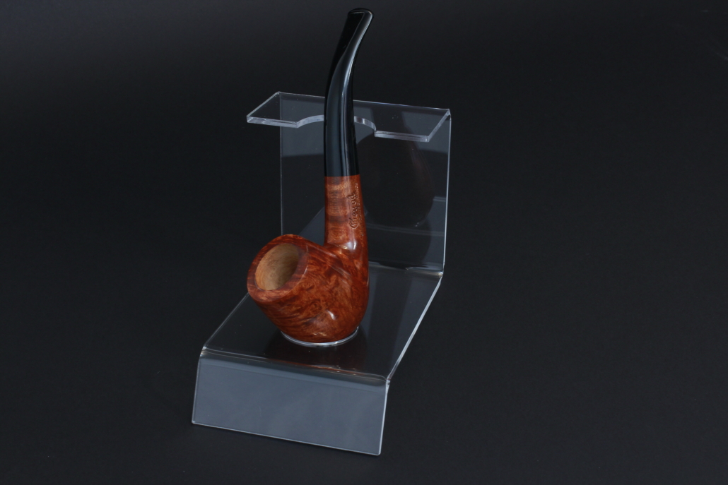 Support transparent pour une pipe