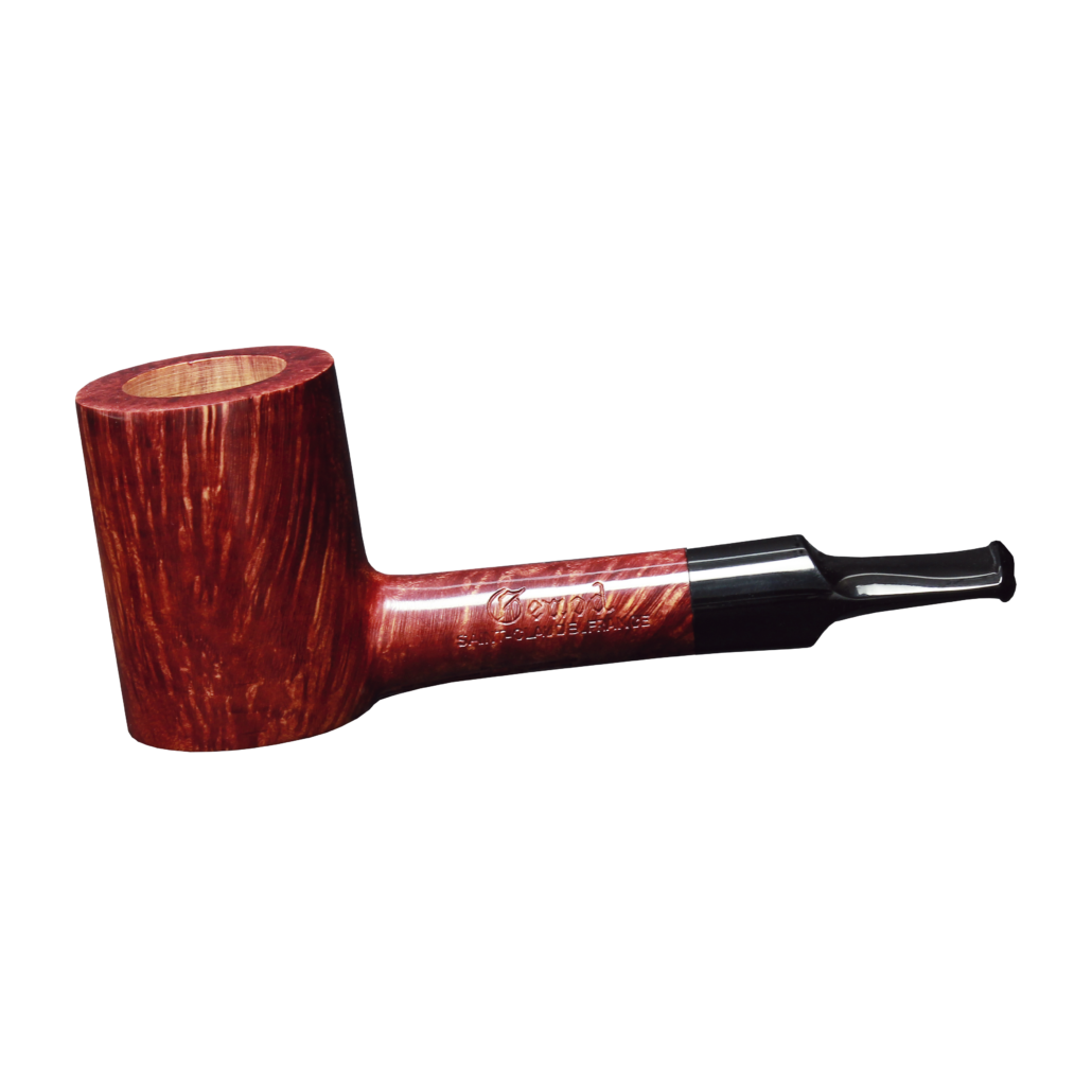 Pipe Brûle-gueule 248 Rouge en bruyère, forme poker droit