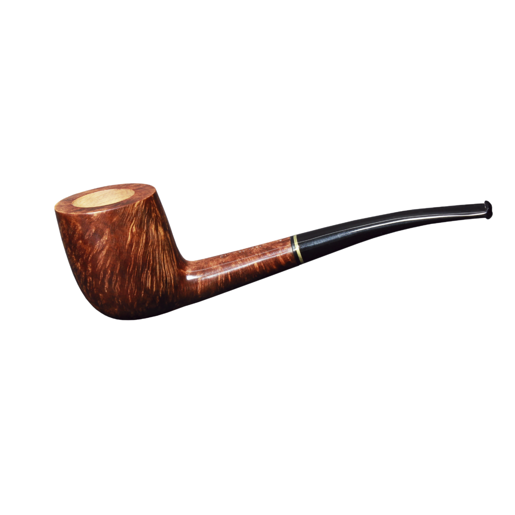 Pipe Prestige 194 en bruyère, forme demi-courbe